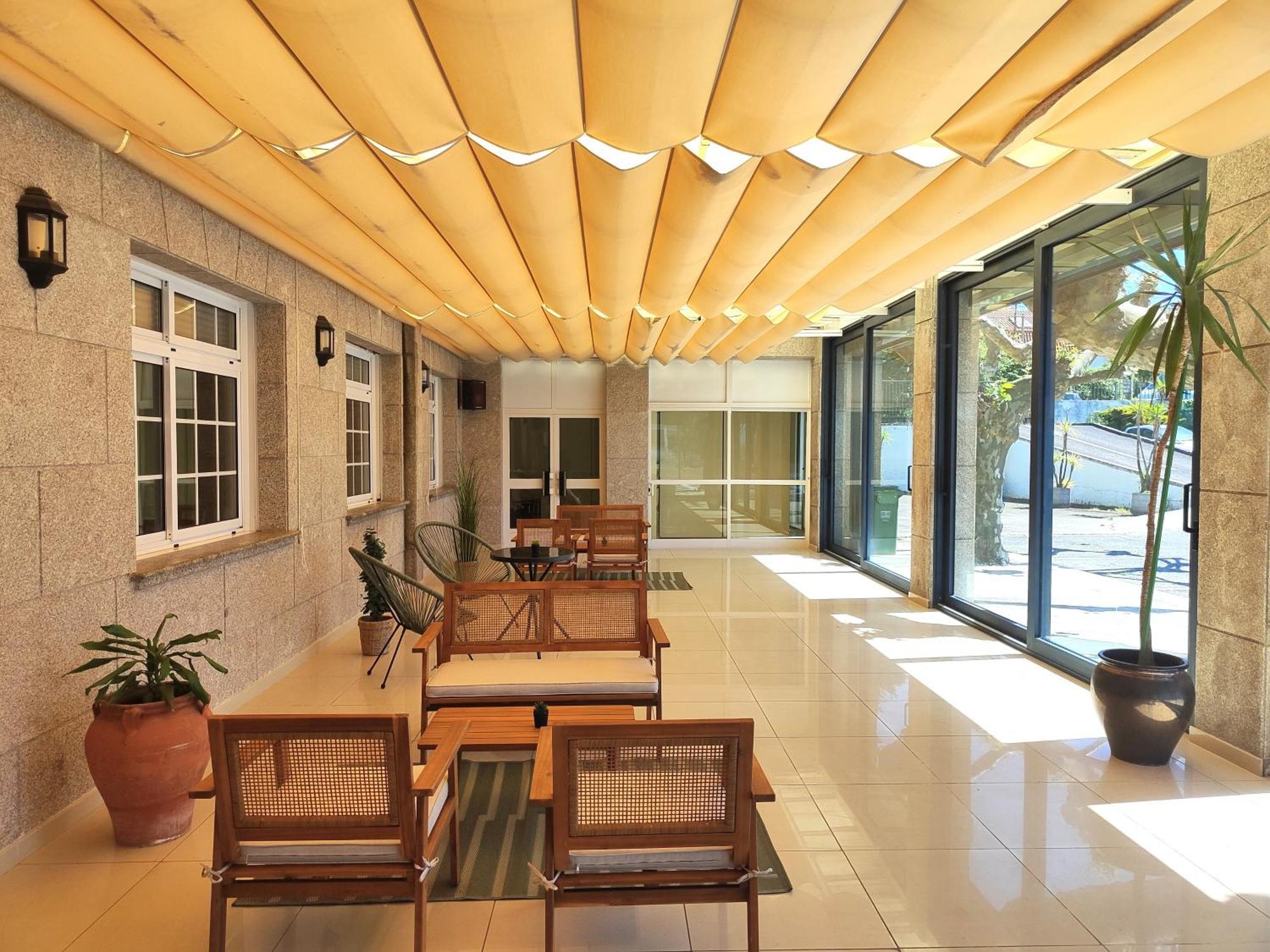 Hotel Miramar Playa America Nigrán Buitenkant foto