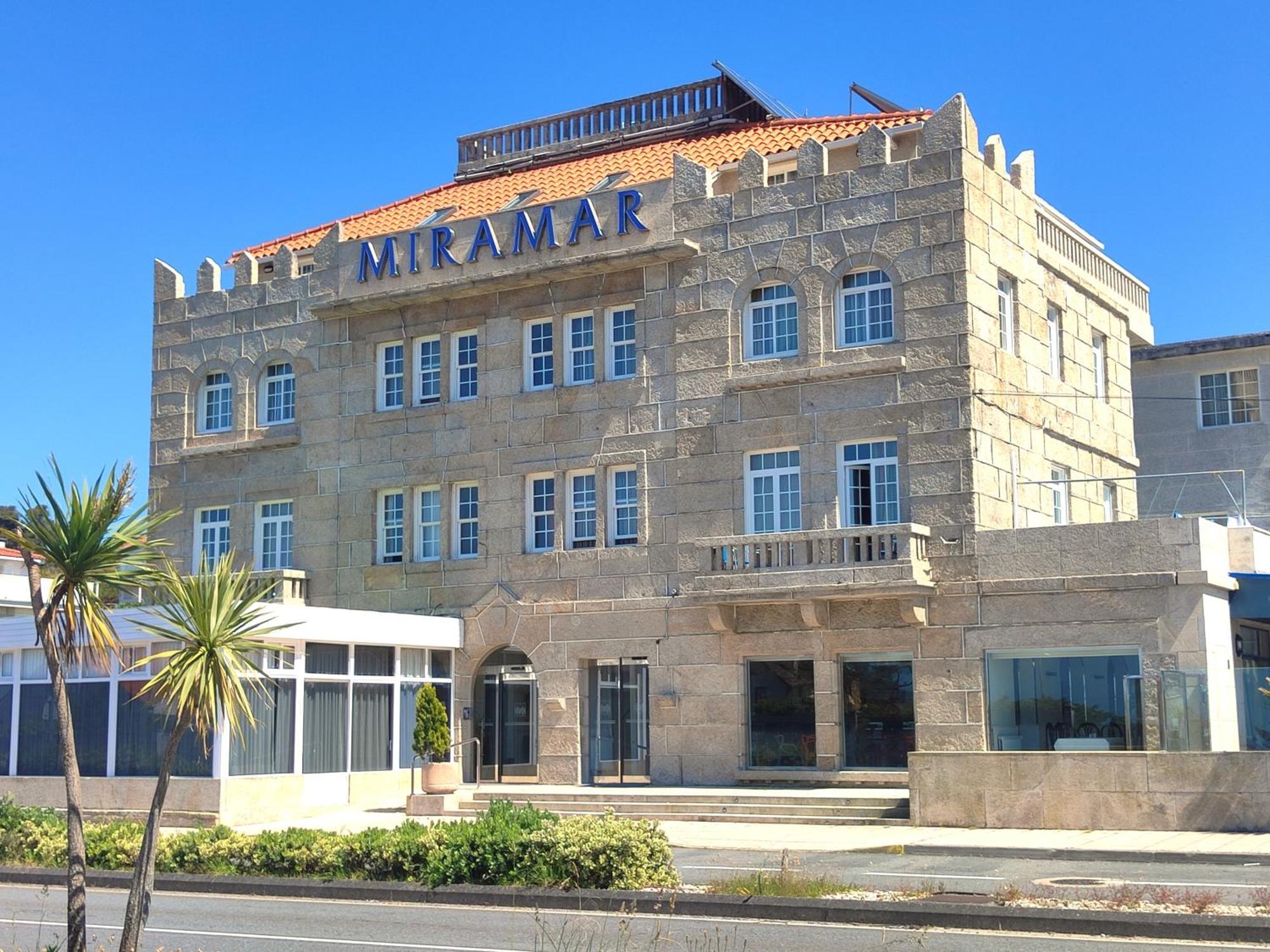 Hotel Miramar Playa America Nigrán Buitenkant foto